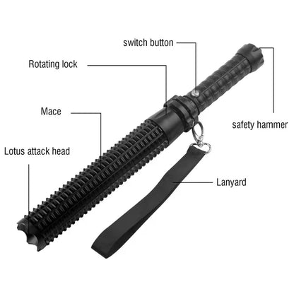 Sale OFF 50%🚀Super-bright LED self-defense flashlight